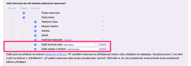 Vlastní pole