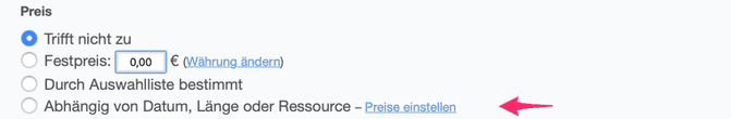 Tipp zahlen beim Buchen von online Termin 1