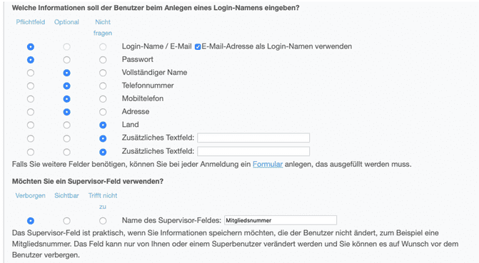 Online Terminbuchung nutzen um bei der Anmeldung auf der Website Informationen über Kunden zu erhalten