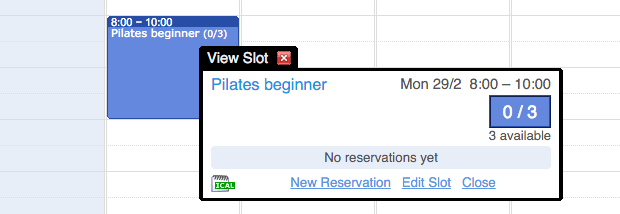 Første booking