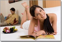 Hotel bed