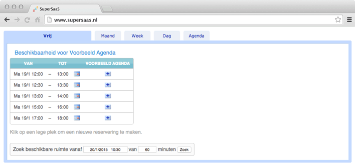 Stel het aantal items per pagina in