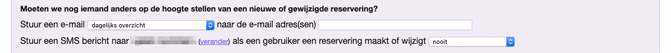 Andere notificaties