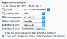basistijdzone