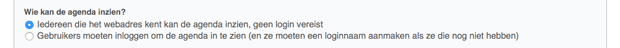 Toegang instellen