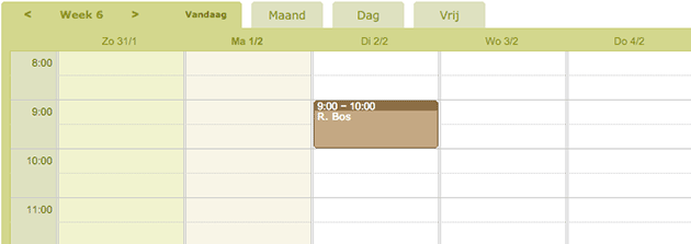 Maak Reservering